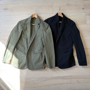 2 × Buck Mason | Tropic Twill Carry-On Jackets